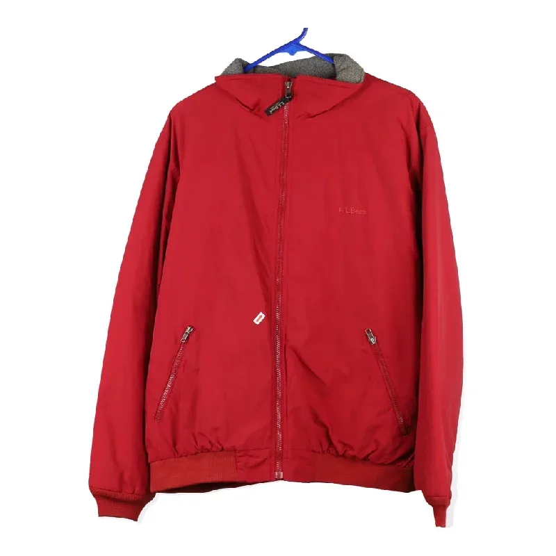 L.L.Bean Jacket - Large Red Nylon