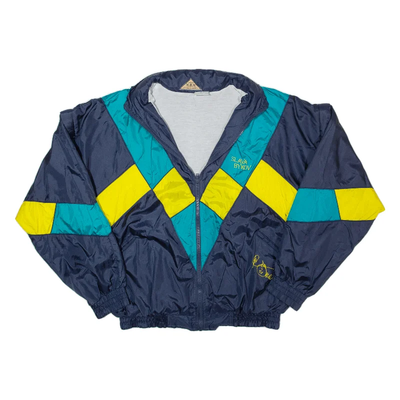 MBM Mens Shell Jacket Blue 90s L