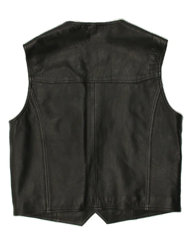 vintage-mens-leather-waistcoat-it-54-xl-black-leather