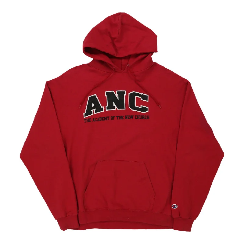 The Academy Of The New Church Champion Hoodie - XL Red Cotton