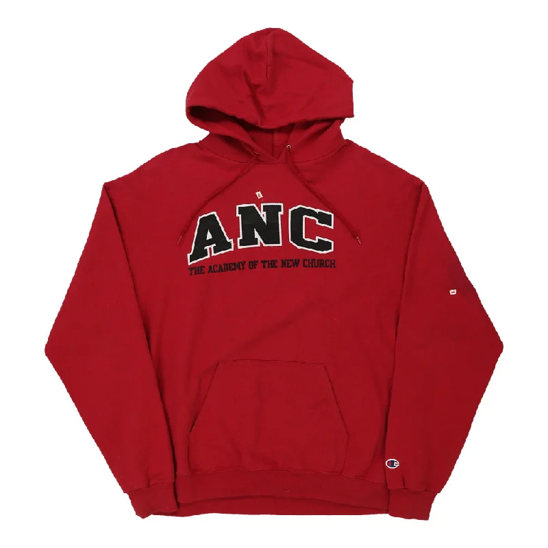 vintage-the-academy-of-the-new-church-champion-hoodie-mens-red-x-large-351337