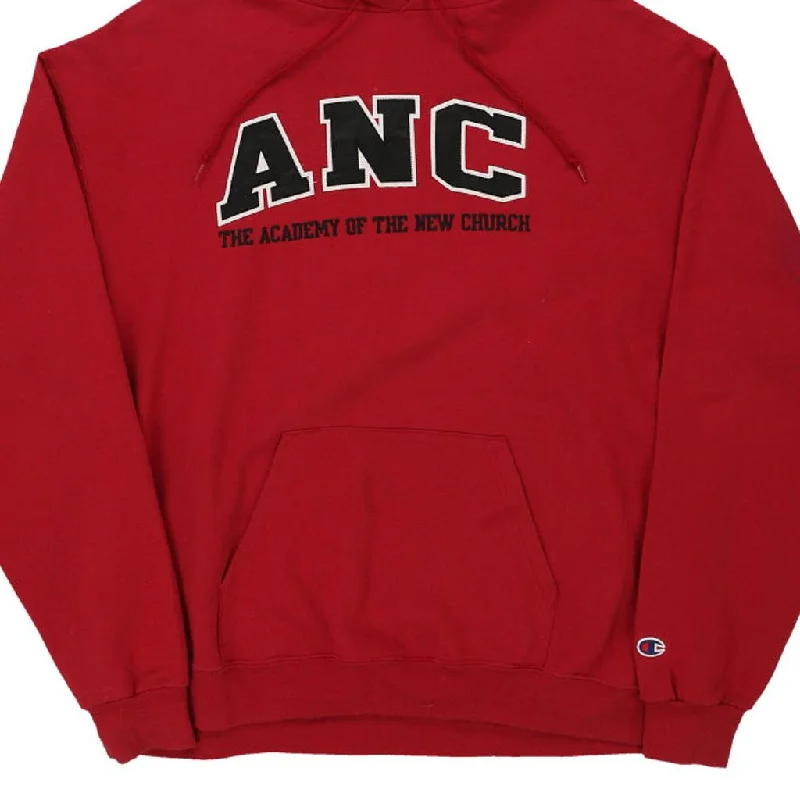 vintage-the-academy-of-the-new-church-champion-hoodie-mens-red-x-large-351337