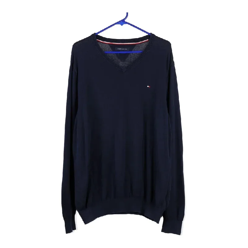 Tommy Hilfiger Jumper - XL Navy Cotton