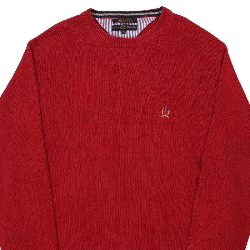 vintage-tommy-hilfiger-jumper-mens-red-x-large-345317