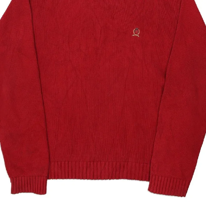 vintage-tommy-hilfiger-jumper-mens-red-x-large-345317