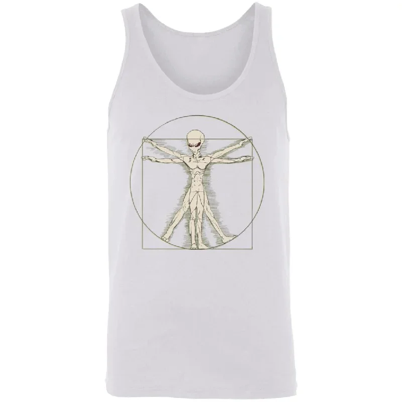 Vitruvian Alien Tank Top