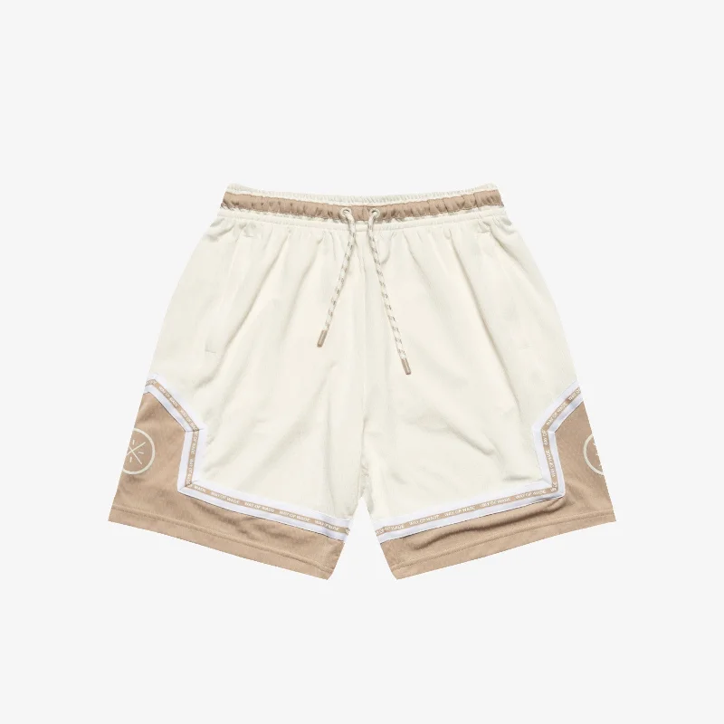 Wade Series Basketball Shorts - Cream