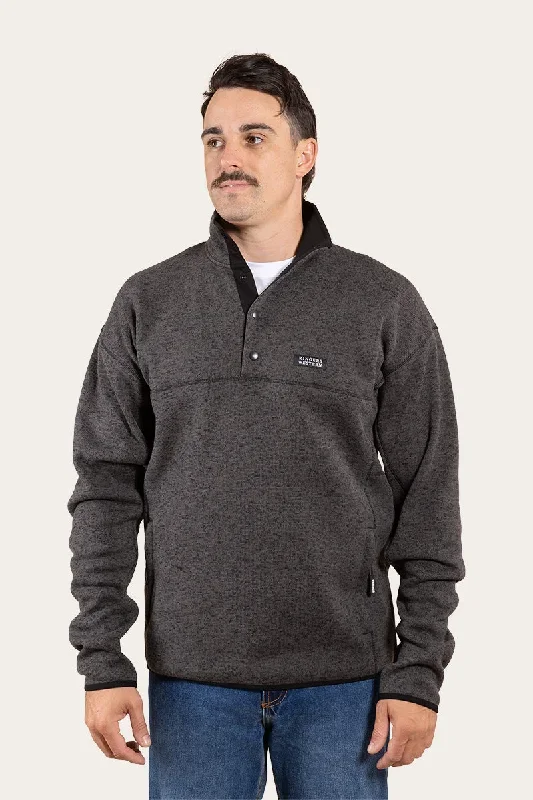 werribee_mens_snap_front_sweater_-_dark_charcoal_marle