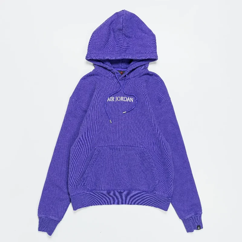 Wordmark Fleece Hoodie - Dark Concord/Sail