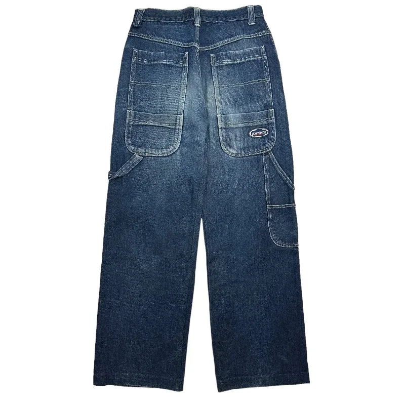 Y2K Kanon Jeans Deep Pocket Cargo Denim